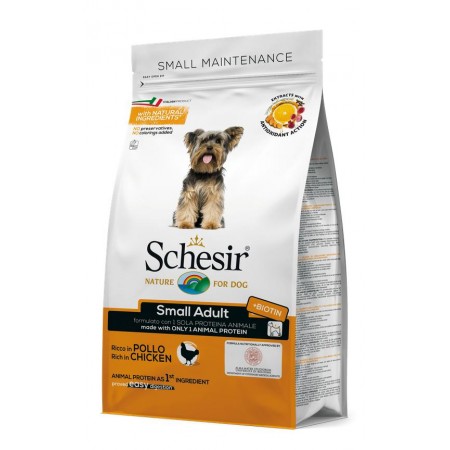 Schesir Dog Small Adult Chicken корм для собак малых пород с курицей 2 кг (53824)